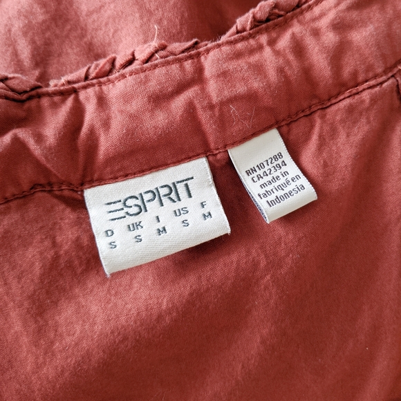 Esprit Rust Braided Halter Tank Top - Picture 5 of 5